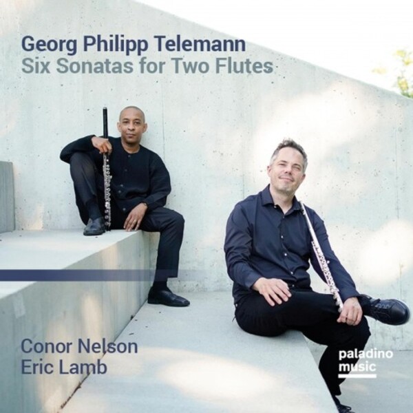 Telemann - Six Sonatas for Two Flutes | Paladino PMR0125