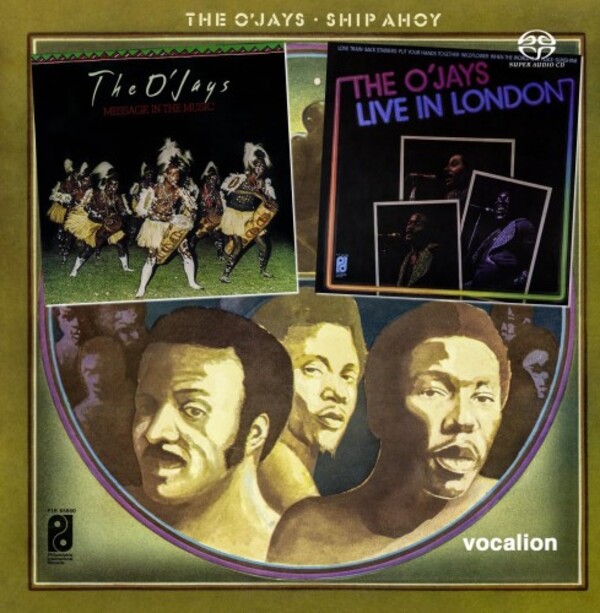 The OJays: Ship Ahoy, Message in the Music & Live in London | Dutton 2CDSML8582