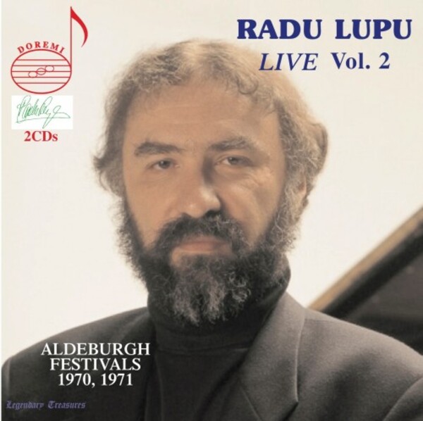 Radu Lupu Live Vol.2: Aldeburgh Festival, 1970 & 1971 | Doremi DHR82156