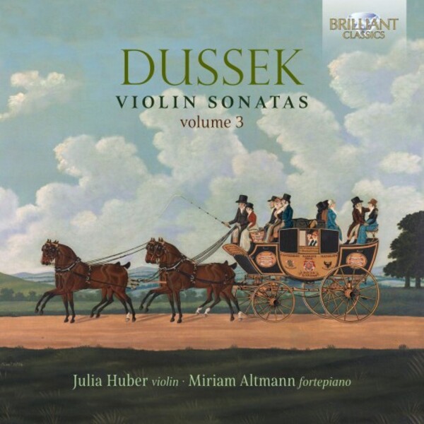 Dussek - Violin Sonatas Vol.3 | Brilliant Classics 96591