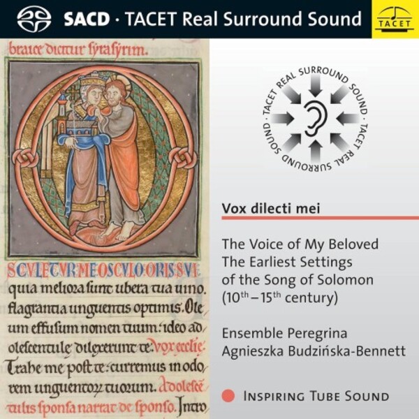 Vox dilecti mei: The Voice of My Beloved - The Earliest Settings of the Song of Solomon | Tacet TACET270SACD
