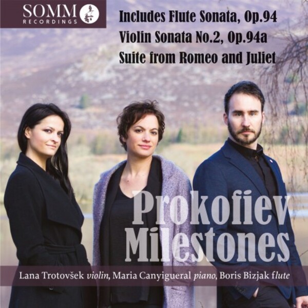 Prokofiev Milestones Vol.1: Flute Sonata, Violin Sonata no.2, etc.