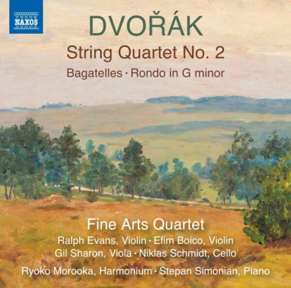 Dvorak - String Quartet no.2, Bagatelles, Rondo in G minor | Naxos 8574513