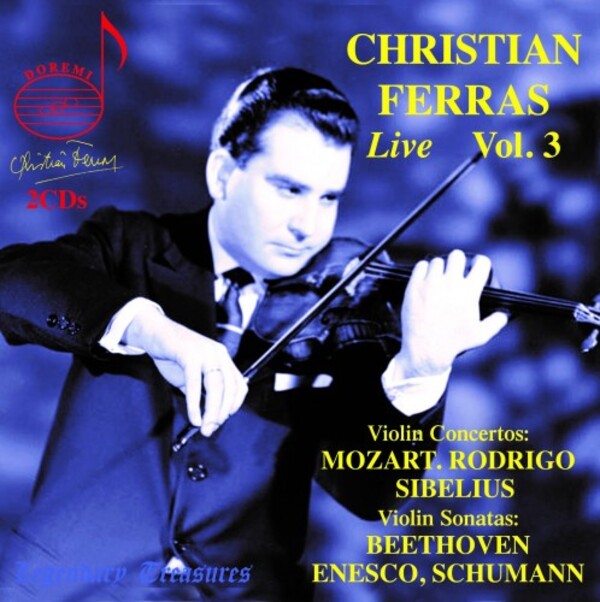 Christian Ferras Live Vol.3 | Doremi DHR82256