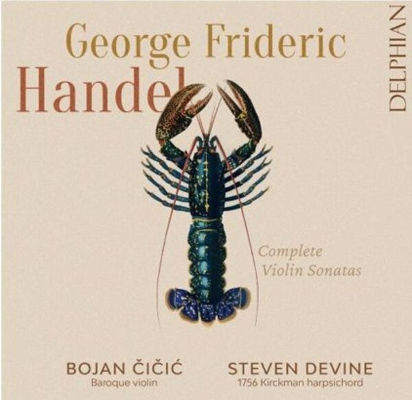 Handel - Complete Violin Sonatas | Delphian DCD34304