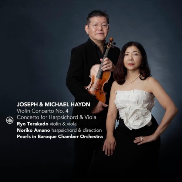 J Haydn - Violin Concerto no.4; M Haydn - Concerto for Harpsichord & Viola | Challenge Classics CC72983
