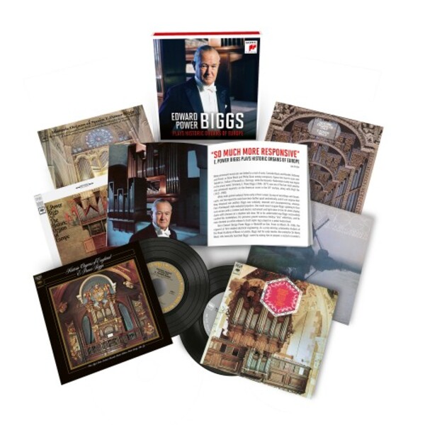 Edward Power Biggs plays Historic Organs of Europe | Sony 19658826772