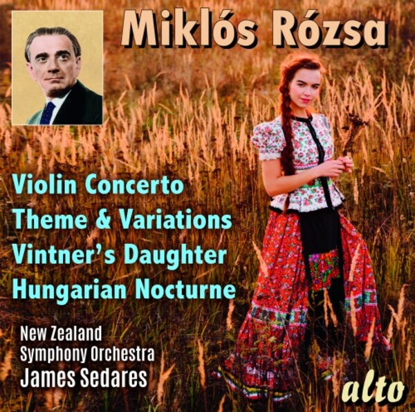 Rozsa - Violin Concerto, Theme & Variations, Vintners Daughter, etc.