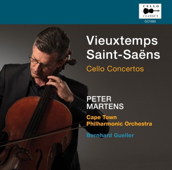 Vieuxtemps & Saint-Saens - Cello Concertos | Cello Classics CC1033
