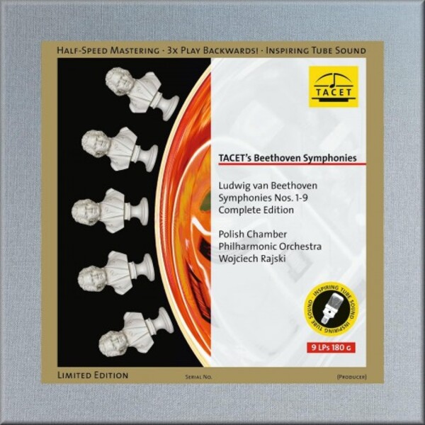 Beethoven - Symphonies 1-9 (Vinyl LP) | Tacet TACETL974