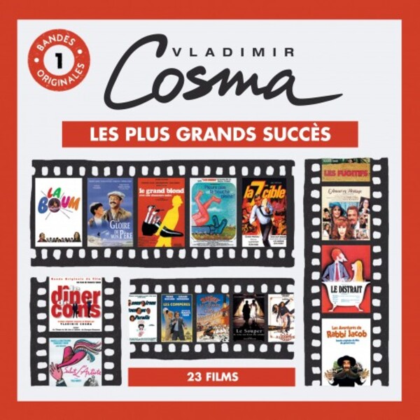 Vladimir Cosma: Les Plus Grands Succes Vol.1 | Larghetto LARGH032
