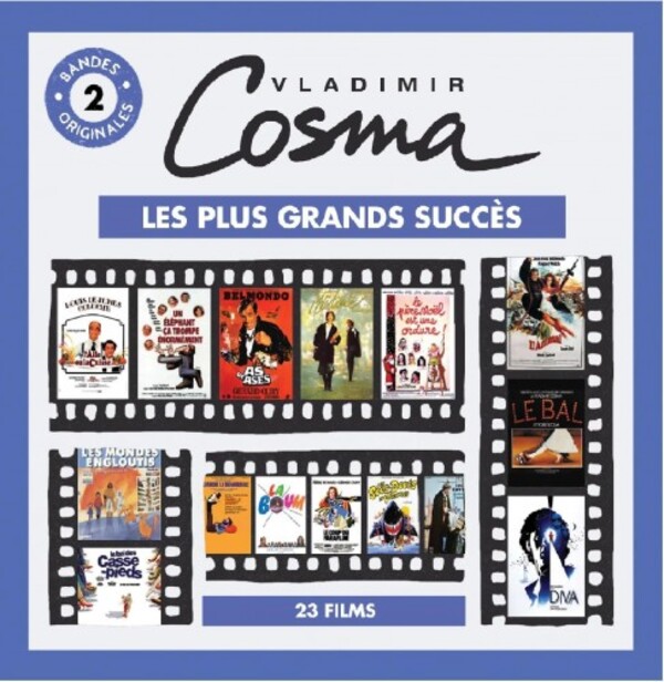 Vladimir Cosma: Les Plus Grands Succes Vol.2 | Larghetto LARGH033