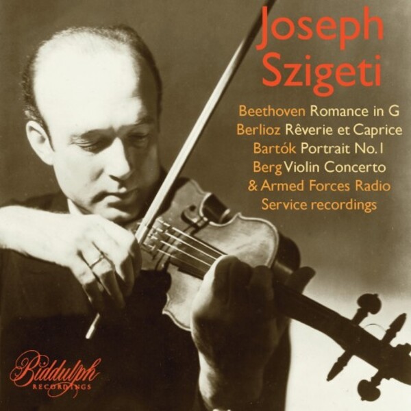 Szigeti: AFRS Recordings & Live Performances