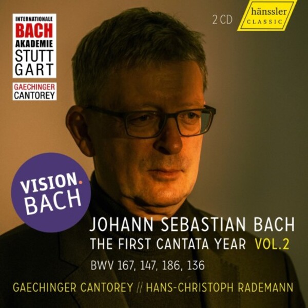JS Bach - The First Cantata Year Vol.2 | Haenssler Classic HC23026