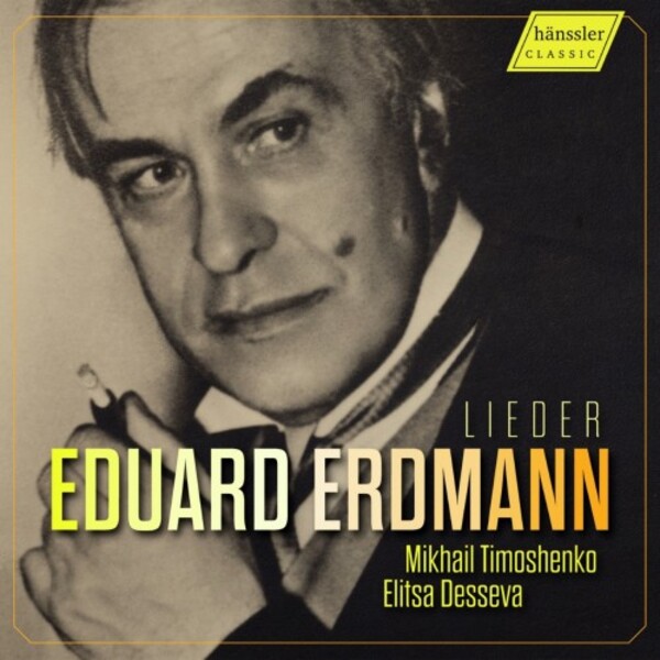 Erdmann - Lieder | Haenssler Classic HC24009