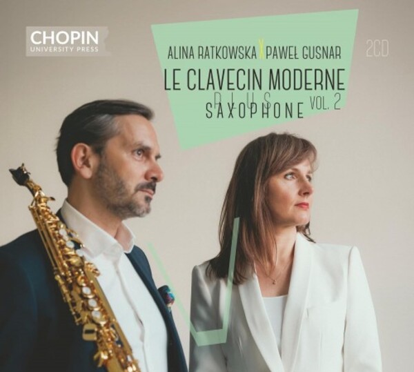 Le Clavecin Moderne plus Saxophone Vol.2 | Chopin University Press UMFCCD184-185