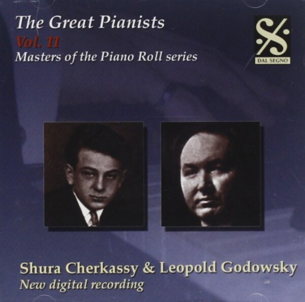 Piano Roll Masters: Great Pianists Vol.11 - Cherkassky & Godowsky | Dal Segno DSPRCD051
