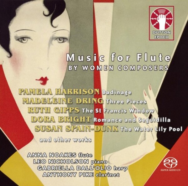 Music for Flute by Women Composers: Harrison, Dring, Gipps, Bright, etc. | Dutton - Epoch CDLX7409