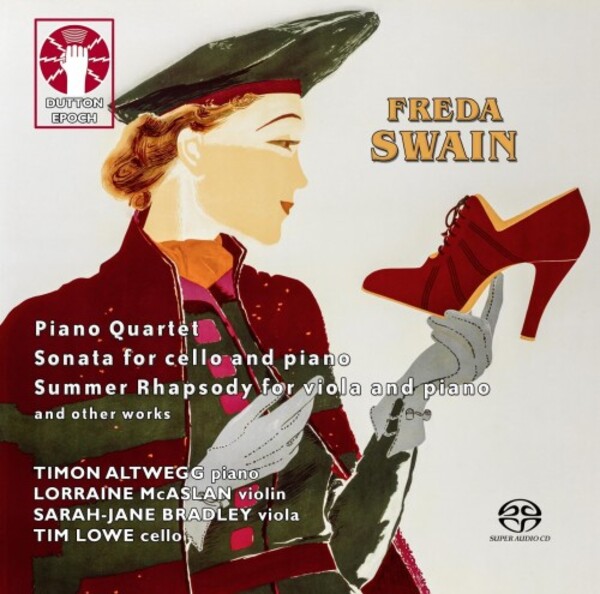 Swain - Piano Quartet, Cello Sonata, Summer Rhapsody, etc. | Dutton - Epoch CDLX7412