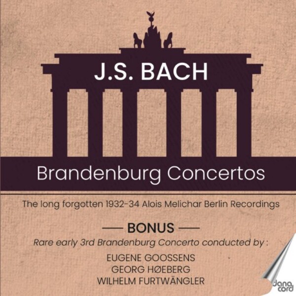 JS Bach - Brandenburg Concertos | Danacord DACOCD975