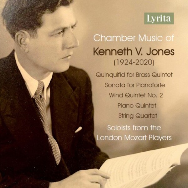 KV Jones - Chamber Music | Lyrita SRCD434