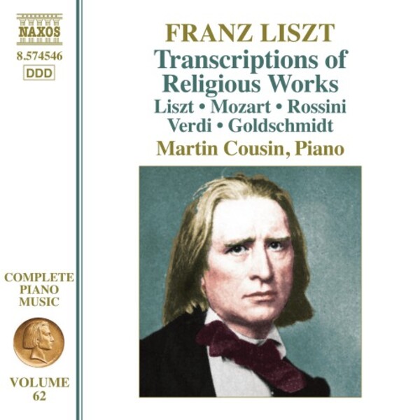 Liszt - Complete Piano Music Vol.62: Transcriptions of Religious Works | Naxos 8574546