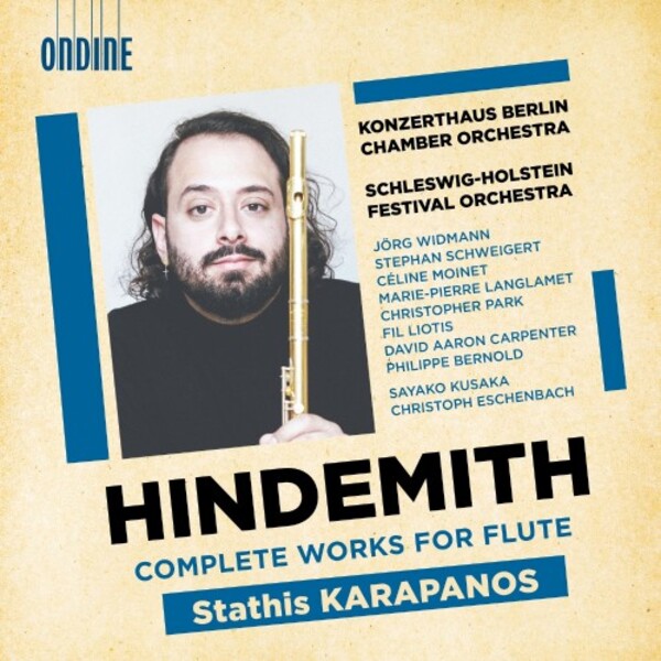 Hindemith - Complete Works for Flute | Ondine ODE14092