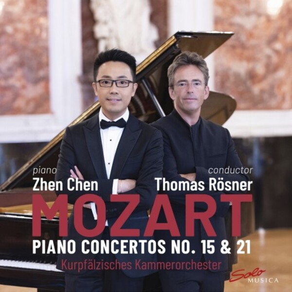 Mozart - Piano Concertos 15 & 21 | Solo Musica SM458