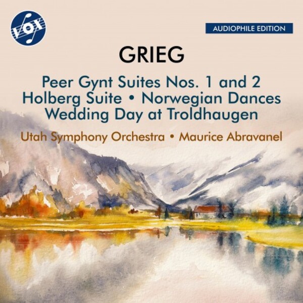 Grieg - Peer Gynt Suites, Holberg Suite, Norwegian Dances, etc. | Vox Classics VOXNX3039CD