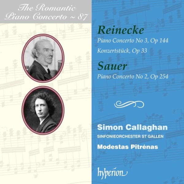 The Romantic Piano Concerto Vol.87: Reinecke & Sauer