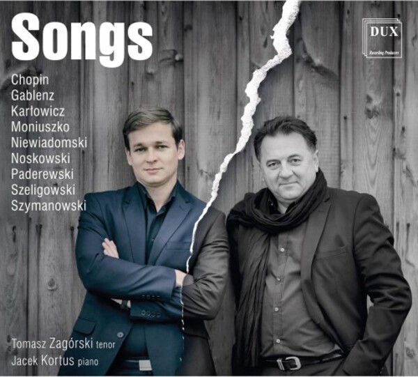 Songs by Chopin, Moniuszko, Szymanowski, etc.