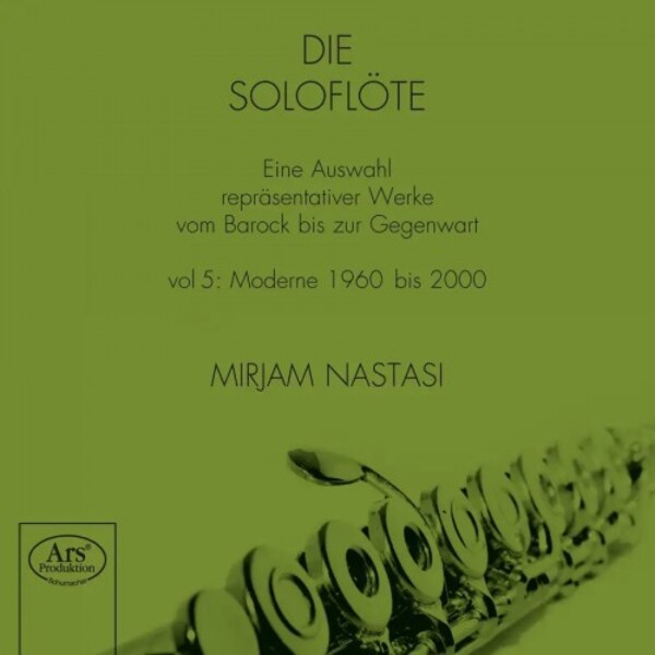 The Solo Flute Vol.5: Modern (1960 to 2000)