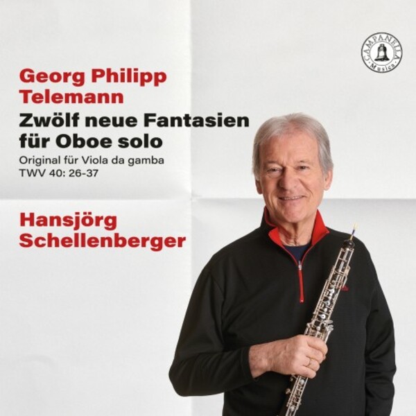 Telemann - 12 New Fantasies for Solo Oboe | Campanella C130229