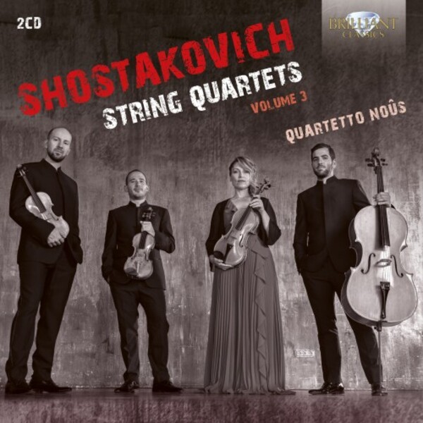 Shostakovich - String Quartets Vol.3 | Brilliant Classics 96422
