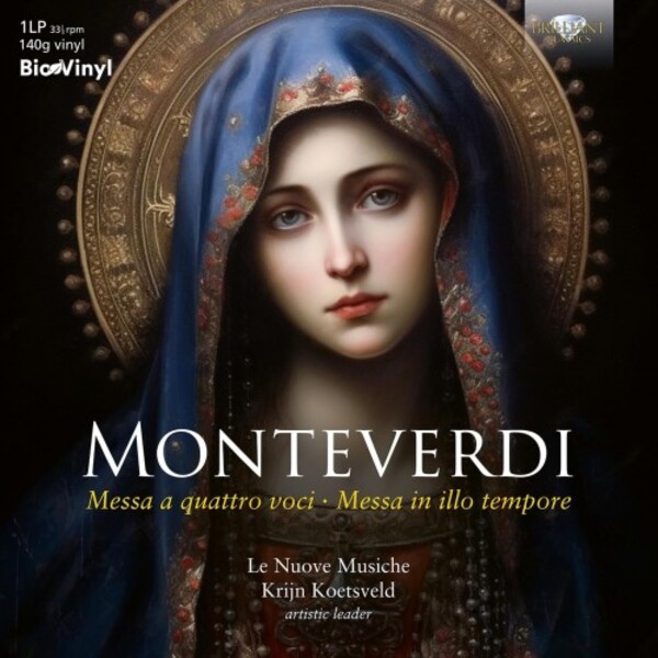 Monteverdi - Messa a quattro voci, Messa in illo tempore (Vinyl LP) | Brilliant Classics 90018