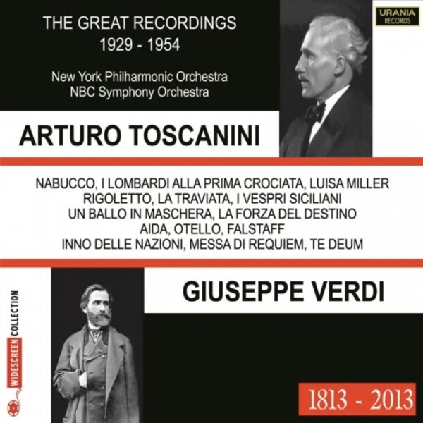 Toscanini conducts Verdi: The Great Recordings, 1929-1954