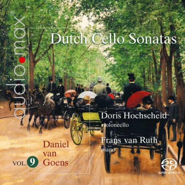 Dutch Cello Sonatas Vol.9: Daniel van Goens | Audiomax AUD90323596