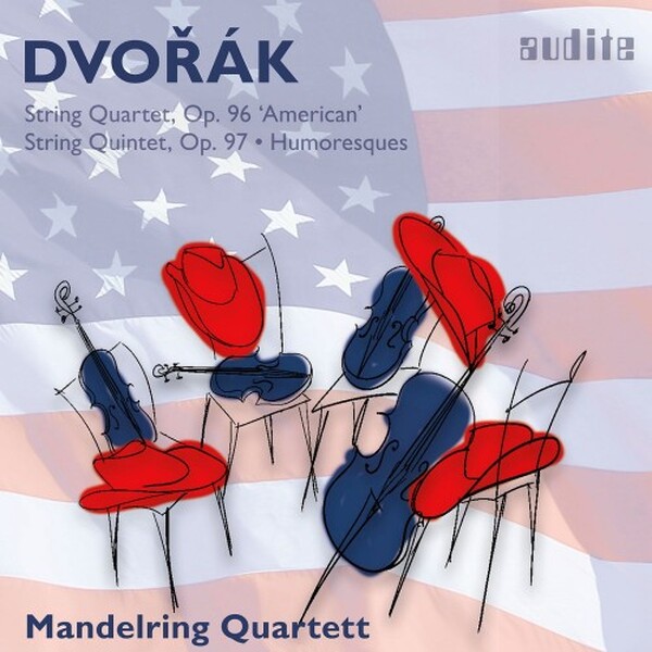 Dvorak - String Quartet no.12, String Quintet no.3, Humoresques | Audite AUDITE97828