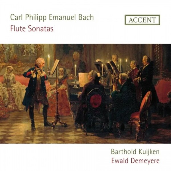 CPE Bach - Flute Sonatas | Accent ACC24414