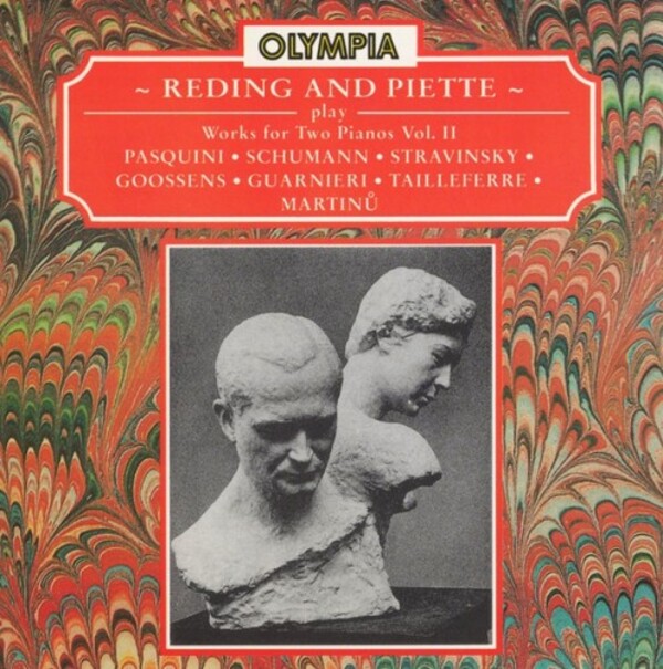 Reding And Piette - Works For Two Pianos Vol. II | Olympia OCD272