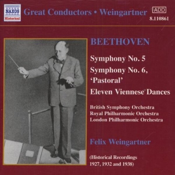 Beethoven - Symphonies 5 & 6 | Naxos - Historical 8110861