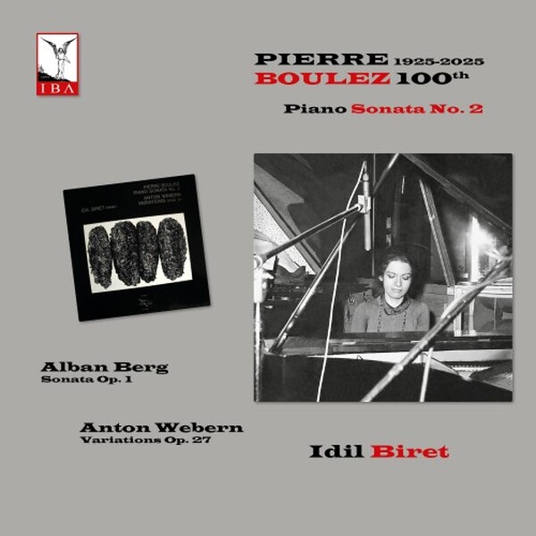 Boulez & Berg - Piano Sonatas; Webern - Variations, op.27 (Vinyl LP)