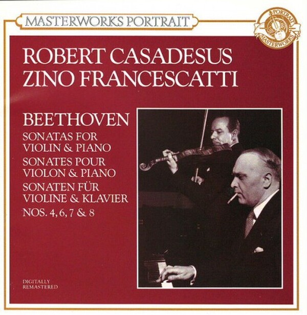 Beethoven - Sonatas For Violin And Piano Nos 4, 6, 7 & 8 | Portrait Classics MPK52534