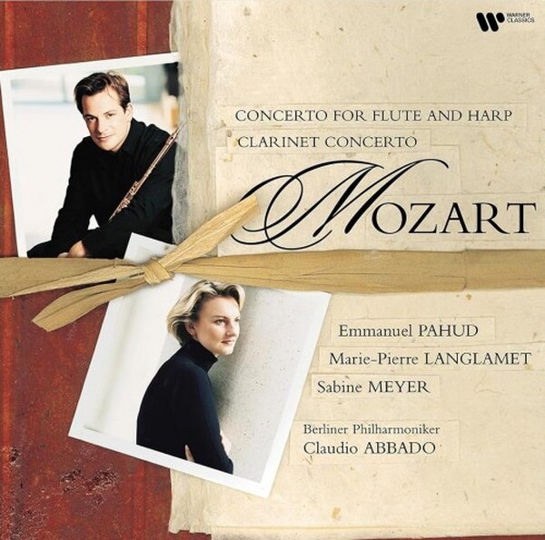 Mozart - Concerto for Flute & Harp, Clarinet Concerto (Vinyl LP) | Warner 2173276461