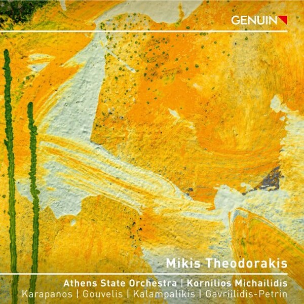 Theodorakis - Sinfonietta & 2 Rhapsodies | Genuin GEN25562