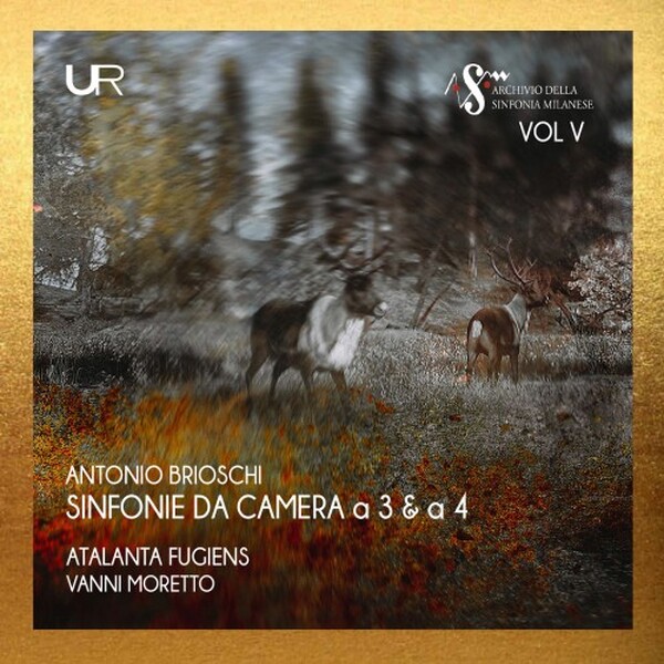Brioschi - Sinfonie da camera a 3 & a 4 | Urania LDV14123
