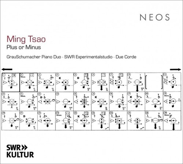 Ming Tsao - Plus or Minus | Neos Music NEOS12530