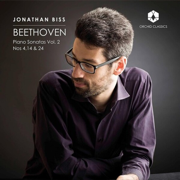 Beethoven - Piano Sonatas Vol.2: Nos. 4, 14 & 24 | Orchid Classics ORC100119
