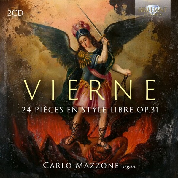 Vierne: 24 Pieces en style libre, op.31 | Brilliant Classics 96417