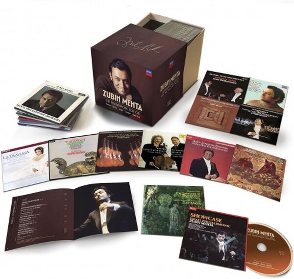 Zubin Mehta: The Philharmonic Edition - Vienna, Berlin, Israel, London, New York